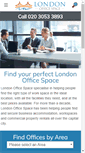 Mobile Screenshot of londonofficespace.com